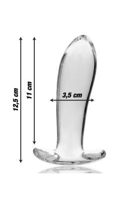 Modell 5 Analplug Borosilikatglas Klar 12.5 cm -O- 3.5 cm von Nebula Series By Ibiza kaufen | Fesselliebe