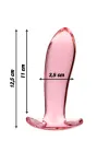 Modell 5 Analplug Borosilikatglas 12,5 X 3,5 cm Rosa von Nebula Series By Ibiza kaufen - Fesselliebe