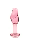 Modell 6 Analplug Borosilikatglas 12,5 X 4 cm Rosa von Nebula Series By Ibiza kaufen - Fesselliebe