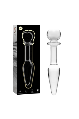 Modell 7 Analplug Borosilikatglas Klar 13.5 cm -O- 3 cm von Nebula Series By Ibiza kaufen | Fesselliebe