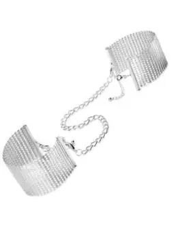 D Sir M Tallique Silber Metallic Mesh Handschellen von Bijoux Desire Metallique kaufen - Fesselliebe