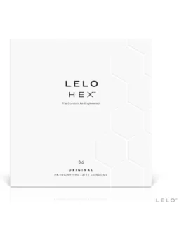 Hex Kondom Box 36 Stück von Lelo kaufen - Fesselliebe
