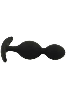 Orson Plug Silikon 2 Analwellen 9 cm von Black&Silver kaufen | Fesselliebe