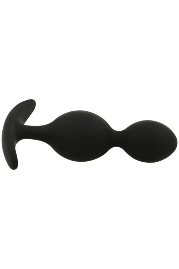 Orson Plug Silikon 2 Analwellen 9 cm von Black&Silver kaufen | Fesselliebe