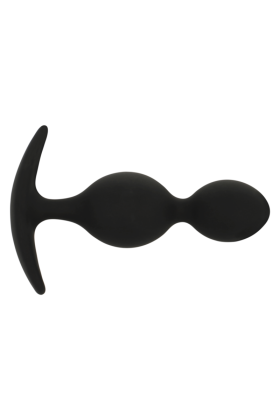 Orson Plug Silikon 2 Analwellen 9 cm von Black&Silver kaufen | Fesselliebe