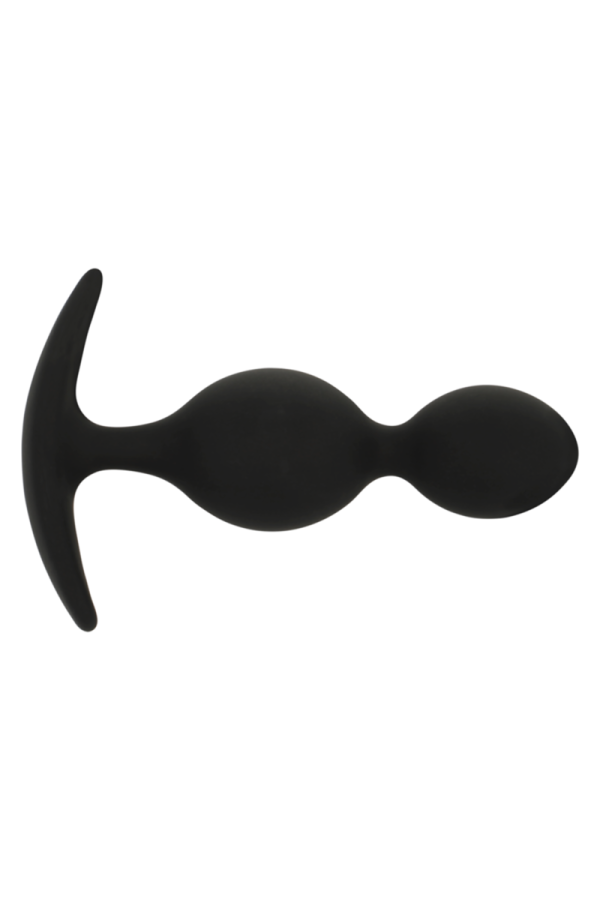 Orson Plug Silikon 2 Analwellen 9 cm von Black&Silver kaufen | Fesselliebe