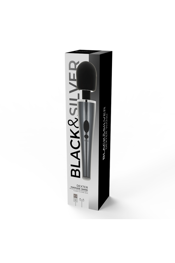 Dexter-Massagestab von Black&Silver kaufen | Fesselliebe