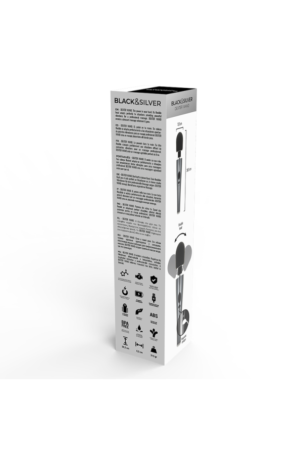 Dexter-Massagestab von Black&Silver kaufen | Fesselliebe