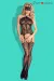 Schwarzes Bodystocking Ouvert Pr4662 von Provocative