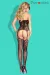 Schwarzes Bodystocking Ouvert Pr4662 von Provocative