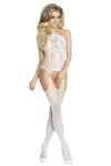 Weißes Netz-Catsuit Ouvert Pr4664, Bodystocking von Provocative kaufen - Fesselliebe