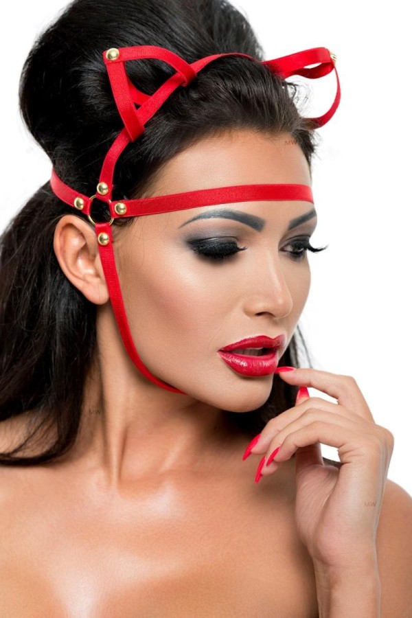 Rote Kopfmaske Mk 05 von Meseduce kaufen | Fesselliebe
