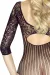 Schwarzes Netz-Catsuit Ouvert Pr4922, Bodystocking von Provocative