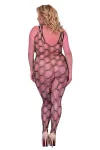 Schwarzes Netz-Catsuit Ouvert 6254, Bodystocking von Softline Plus Size kaufen - Fesselliebe