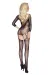 Schwarzes Netz-Catsuit Ouvert Pr4926, Bodystocking von Provocative