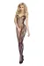 Schwarzes Netz-Catsuit Ouvert Pr4916, Bodystocking von Provocative