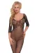 Schwarzer Bodystocking Ouvert 6240 von Softline