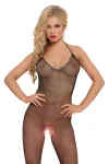 Schwarzer Bodystocking Ouvert 6236 von Softline kaufen - Fesselliebe