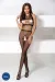 Schwarzer Ouvert Bodystocking Bs048 von Passion