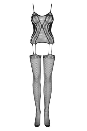 Bodystocking F227 Schwarz S-L kaufen | Fesselliebe