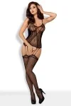 Bodystocking F227 Schwarz S-L von Obsessive kaufen - Fesselliebe