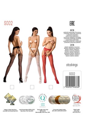 Ouvert Strumpfhose S002 Schwarz von Passion Erotic Line kaufen | Fesselliebe