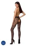 Ouvert Strumpfhose S010 Schwarz von Passion Erotic Line kaufen - Fesselliebe