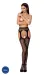 Ouvert Strumpfhose S014 Schwarz von Passion Erotic Line