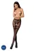 Ouvert Strumpfhose S015 Schwarz von Passion Erotic Line