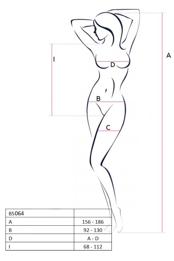 Roter Ouvert Body Bs064 von Passion Erotic Line kaufen | Fesselliebe
