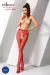 Ouvert Strumpfhose S019 Rot von Passion Erotic Line