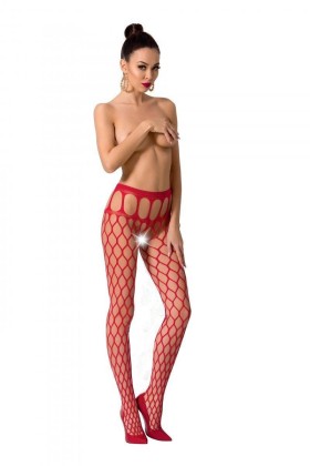 Ouvert Strumpfhose S021 Rot von Passion Erotic Line kaufen | Fesselliebe