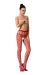 Ouvert Strumpfhose S021 Rot von Passion Erotic Line