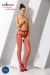 Ouvert Strumpfhose S021 Rot von Passion Erotic Line