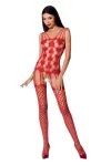 Roter Ouvert Bodystocking Bs067 von Passion kaufen - Fesselliebe