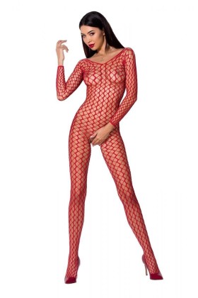 Roter Ouvert Bodystocking Bs068 von Passion kaufen | Fesselliebe