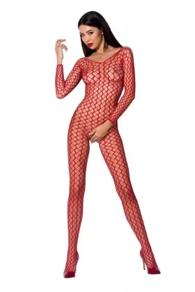 Roter Ouvert Bodystocking Bs068 von Passion