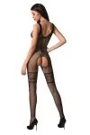 Schwarzer Ouvert Bodystocking Bs069 von Passion kaufen - Fesselliebe