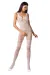 Weißer Ouvert Bodystocking Bs069 von Passion