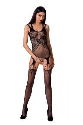 Schwarzer Ouvert Bodystocking Bs070 von Passion kaufen | Fesselliebe