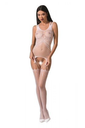 Weißer Ouvert Bodystocking Bs070 von Passion kaufen | Fesselliebe