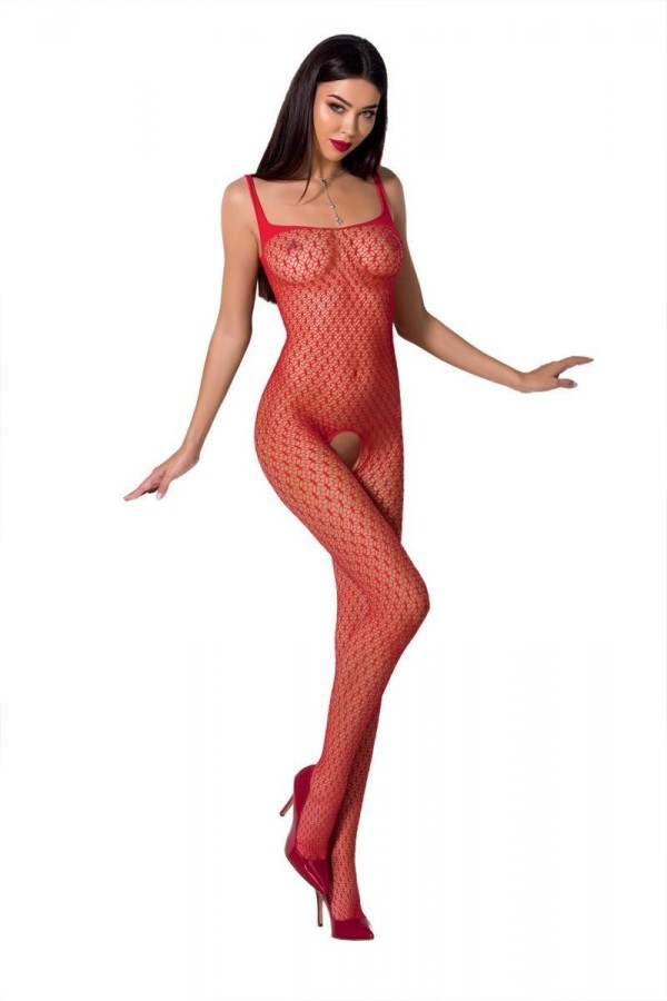 Roter Ouvert Bodystocking Bs071 von Passion kaufen | Fesselliebe