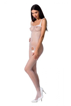 Weißer Ouvert Bodystocking Bs071 von Passion kaufen | Fesselliebe