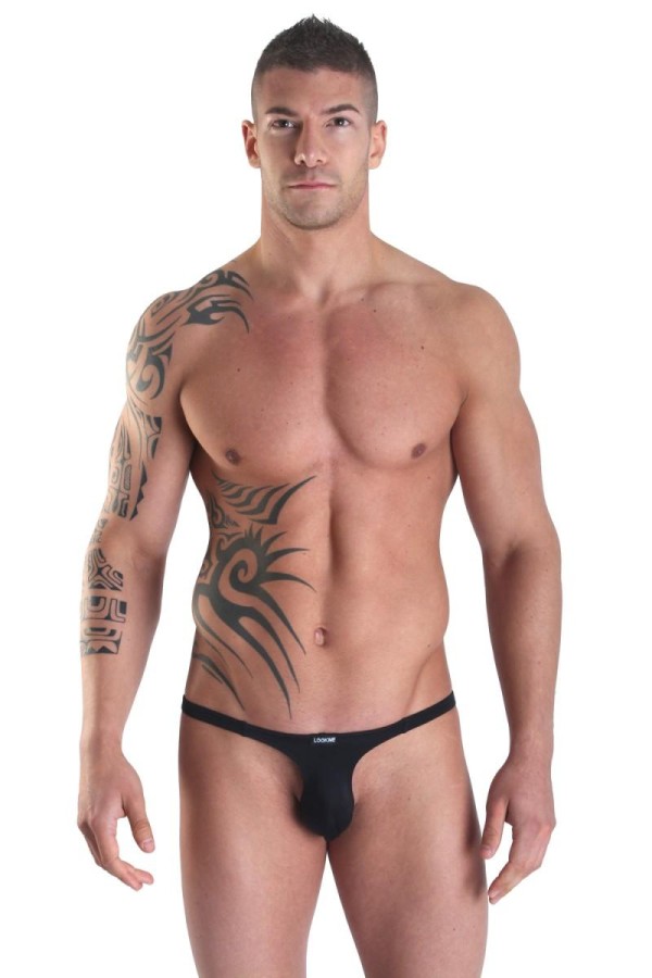 Schwarzer Männer Ministring 99-09 von Look Me kaufen | Fesselliebe