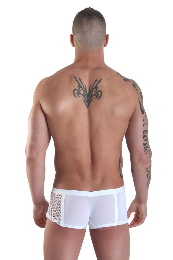 Weiße Herren Mini-Pant Visible Man von Look Me kaufen | Fesselliebe