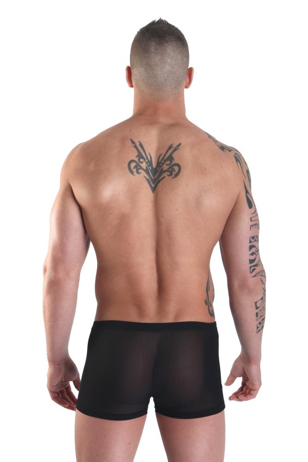 Schwarzer Herren Boxer Open Heart von Look Me kaufen | Fesselliebe