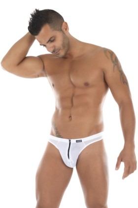 Weißer Herren String Wiz von Look Me kaufen | Fesselliebe
