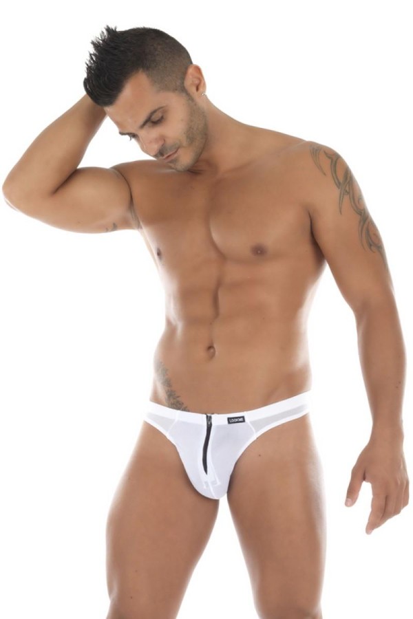 Weißer Herren String Wiz von Look Me kaufen | Fesselliebe