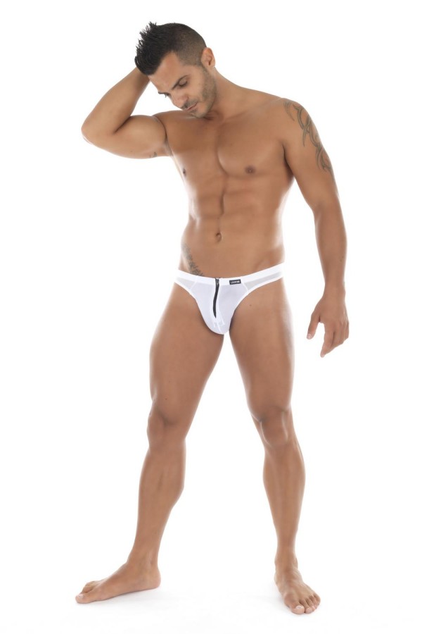Weißer Herren String Wiz von Look Me kaufen | Fesselliebe