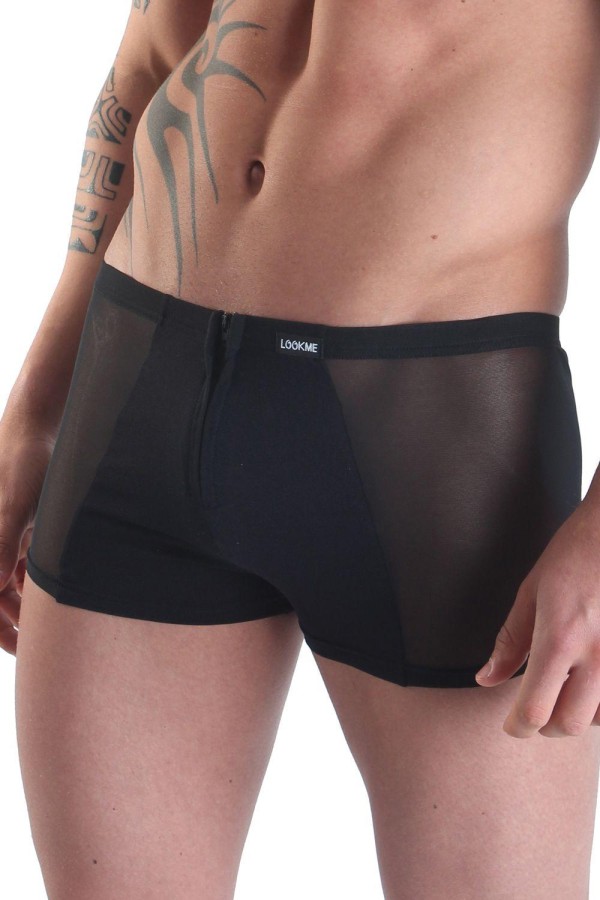 Schwarzer Herren Boxer Wiz von Look Me kaufen | Fesselliebe
